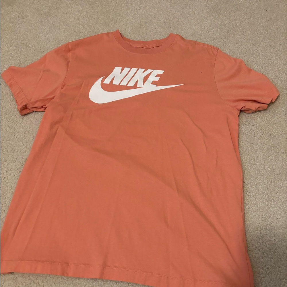 Peach Nike shirt- medium